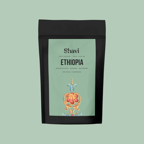 Ethiopia Daye Bensa Iron Lion G2 Natural Espresso