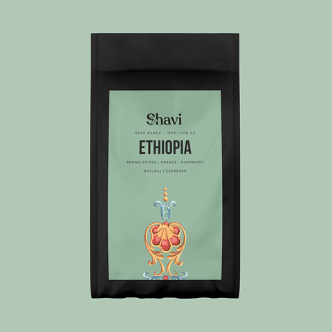 Ethiopia Daye Bensa Iron Lion G2 Natural Espresso