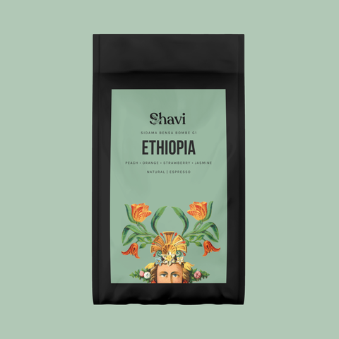Ethiopia Sidama Bensa Bombe G1 Natural Espresso