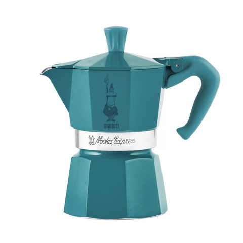 Bialetti Moka Express Winter Wonderland 3tz Turquoise