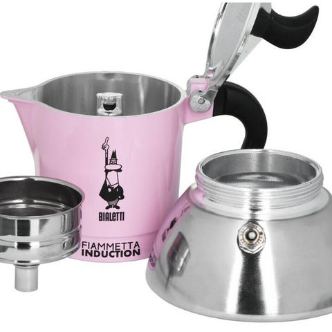 Bialetti Fiametta Induction 4tz pink Primavera