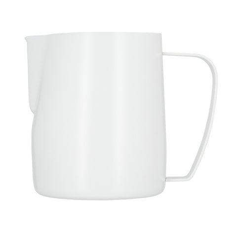 თეთრი პიტჩერი 600მლ| Barista Space - 600 ml Teflon White Milk Jug