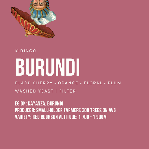 Burundi Kibingo Washed Yeast Intenso Filter