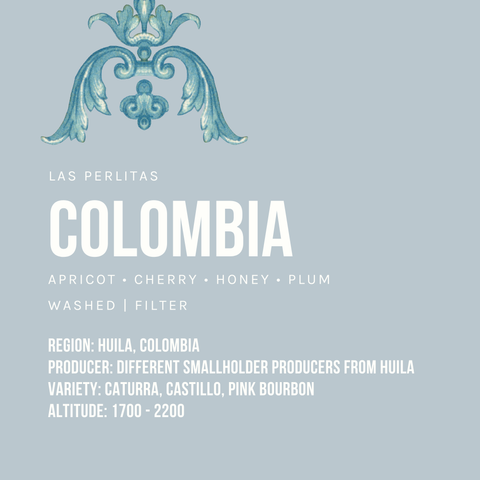 Colombia Huila Las Perlitas Washed Filter