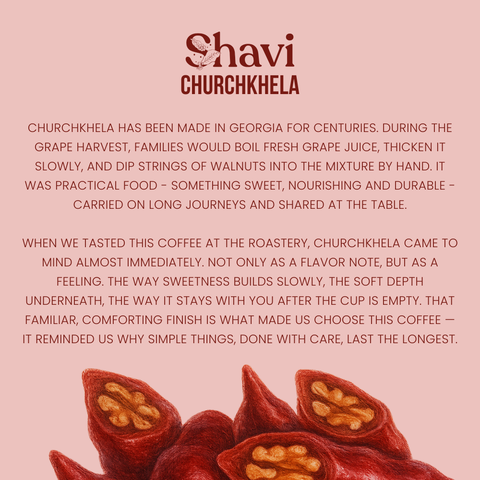 Shavi Churchkhela Espresso Coffee Blend