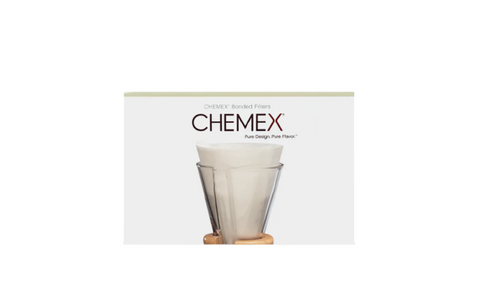 Chemex Paper Filters White Unfolded - 3 cups