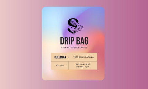 Colombia Tolima Tres Rayas Gaitania Natural Drip Box X10